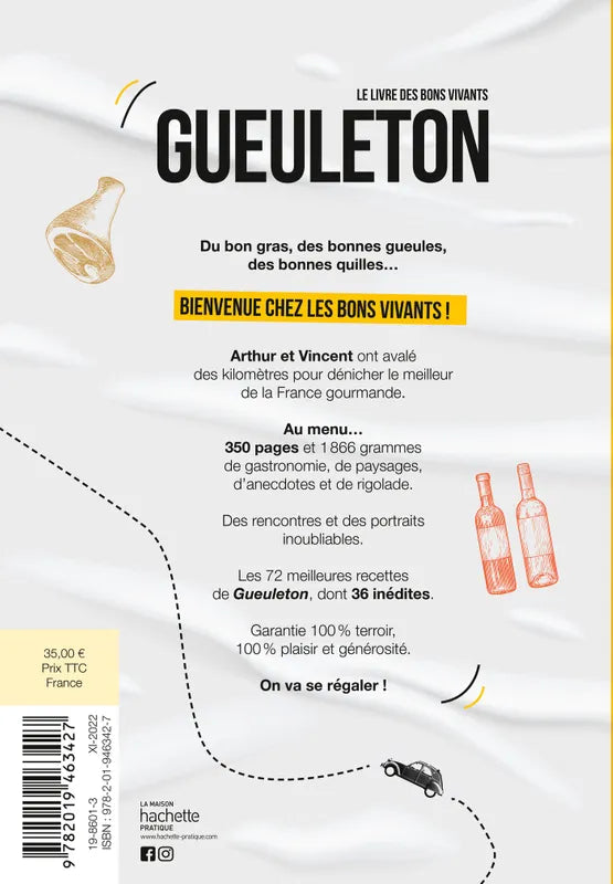 Gueuleton    - Hachette Ed. - Livre de cuisine - 