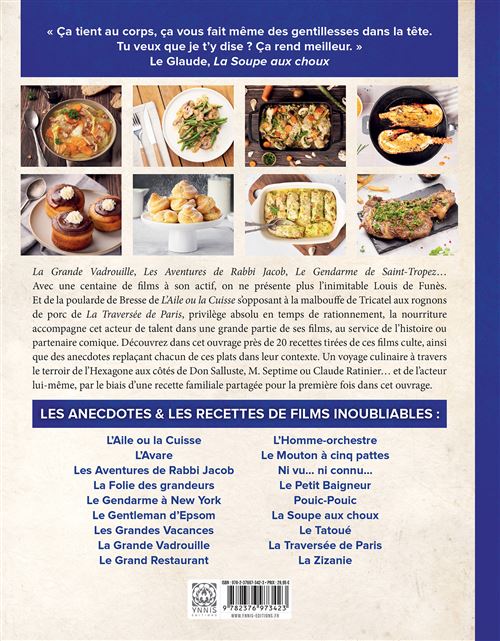 En cuisine avec Louis de Funès    - Ynnis Ed. - Livre de cuisine - 