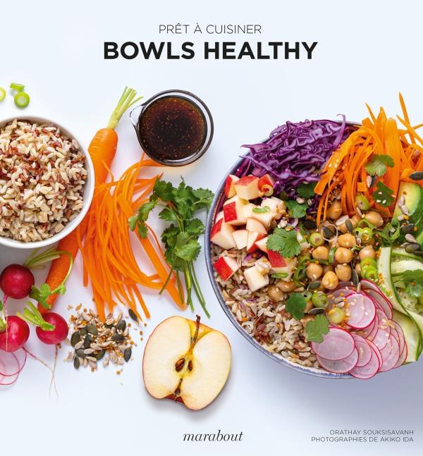 Prêt à Cuisiner : Bowls Healthy    - Marabout - Livre de cuisine - 