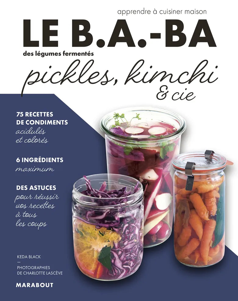 Le B.A-BA de la cuisine : Pickles    - Marabout - Livre de cuisine - 