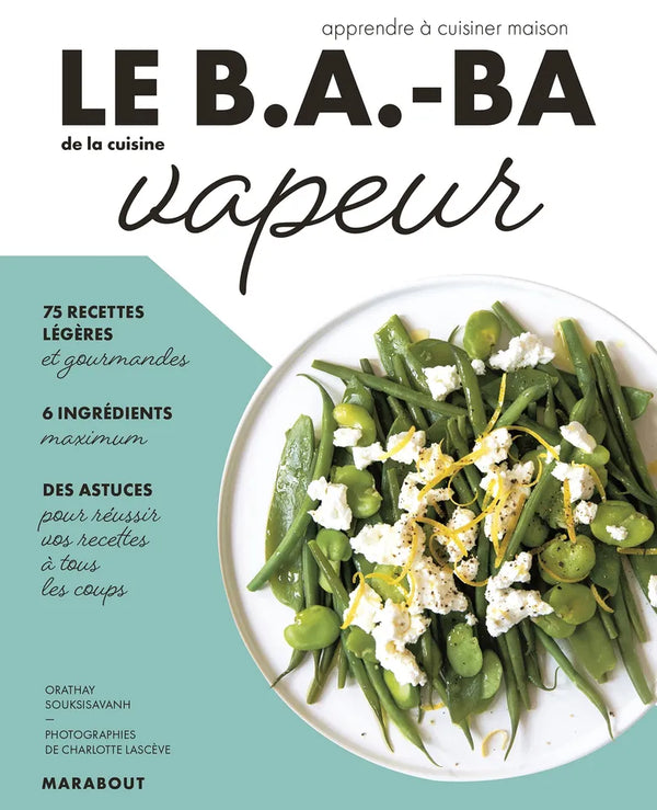 Le B.A-BA de la cuisine vapeur    - Marabout - Livre de cuisine - 