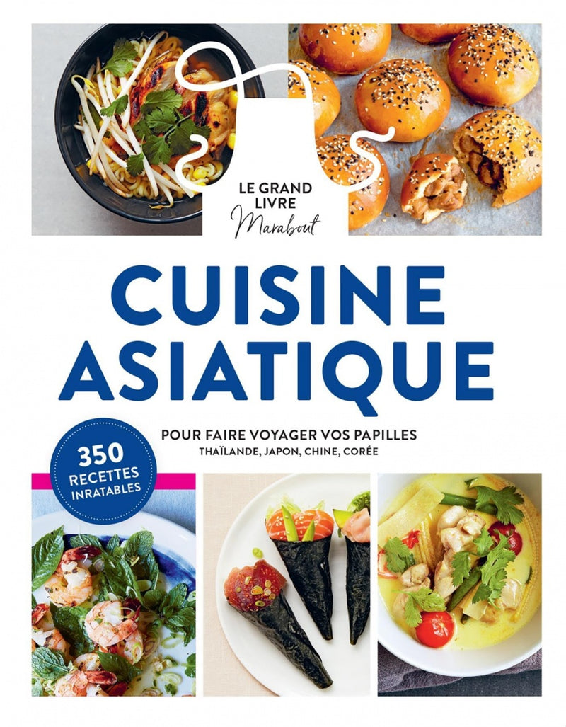 Le grand livre marabout de la cuisine Asiatique    - Marabout - Livre de cuisine - 