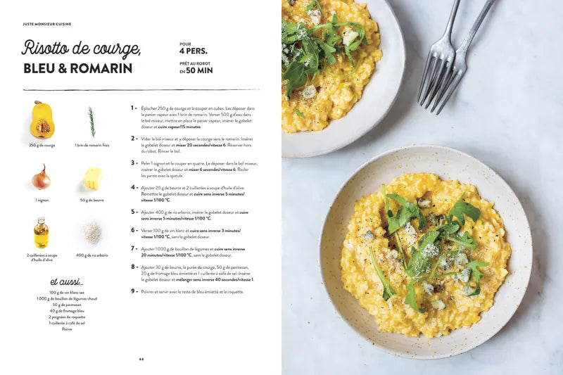 100 recettes inratables - Monsieur cuisine veggie    - Marabout - Livre de cuisine - 