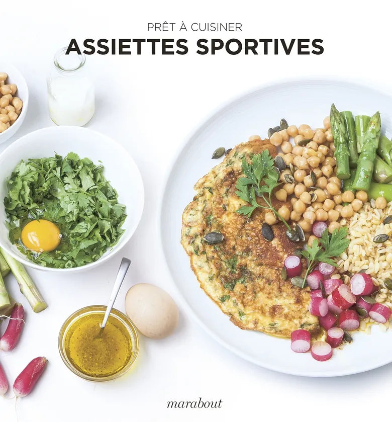 Assiettes sportives    - Marabout - Livre de cuisine - 