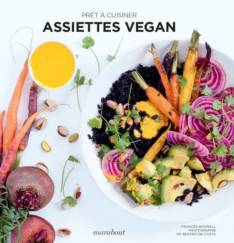 Assiettes Vegan !    - Marabout - Livre de cuisine - 