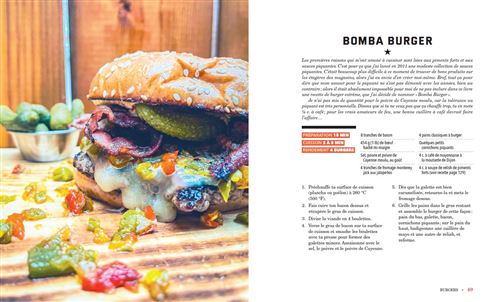 Burger Simon de L'Est    - De L'Homme Ed. - Livre de cuisine - 