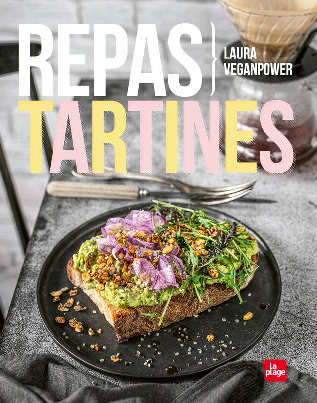 Repas Tartines    - La Plage Ed. - Livre de cuisine - 