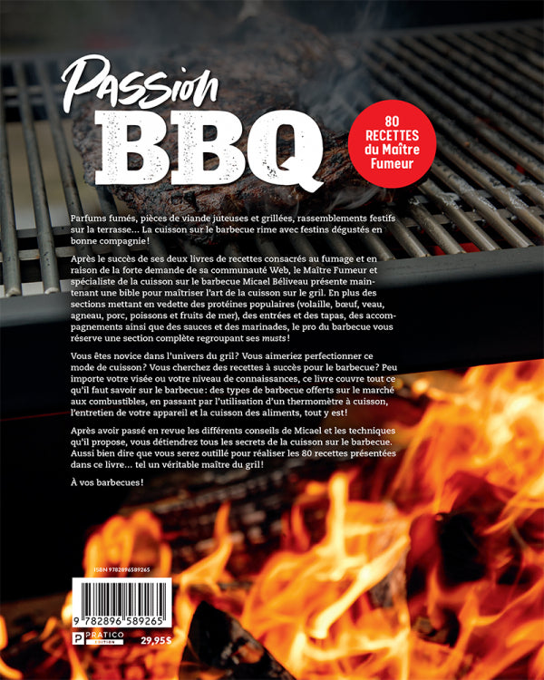 Passion BBQ    - Pratico Ed. - Livre de cuisine - 