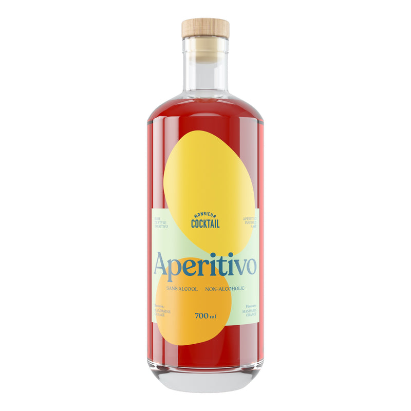Aperitivo Spritz - Sans Alcool    - Monsieur Cocktail - Cocktail sans alcool - 