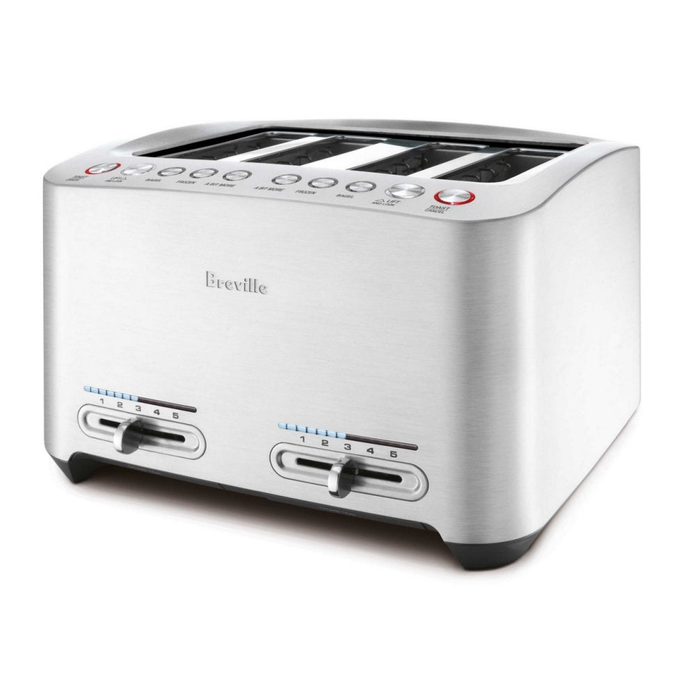 Grille-pain Die-Cast 4-Slice Smart Toaster    - Breville - Grille-pain - 