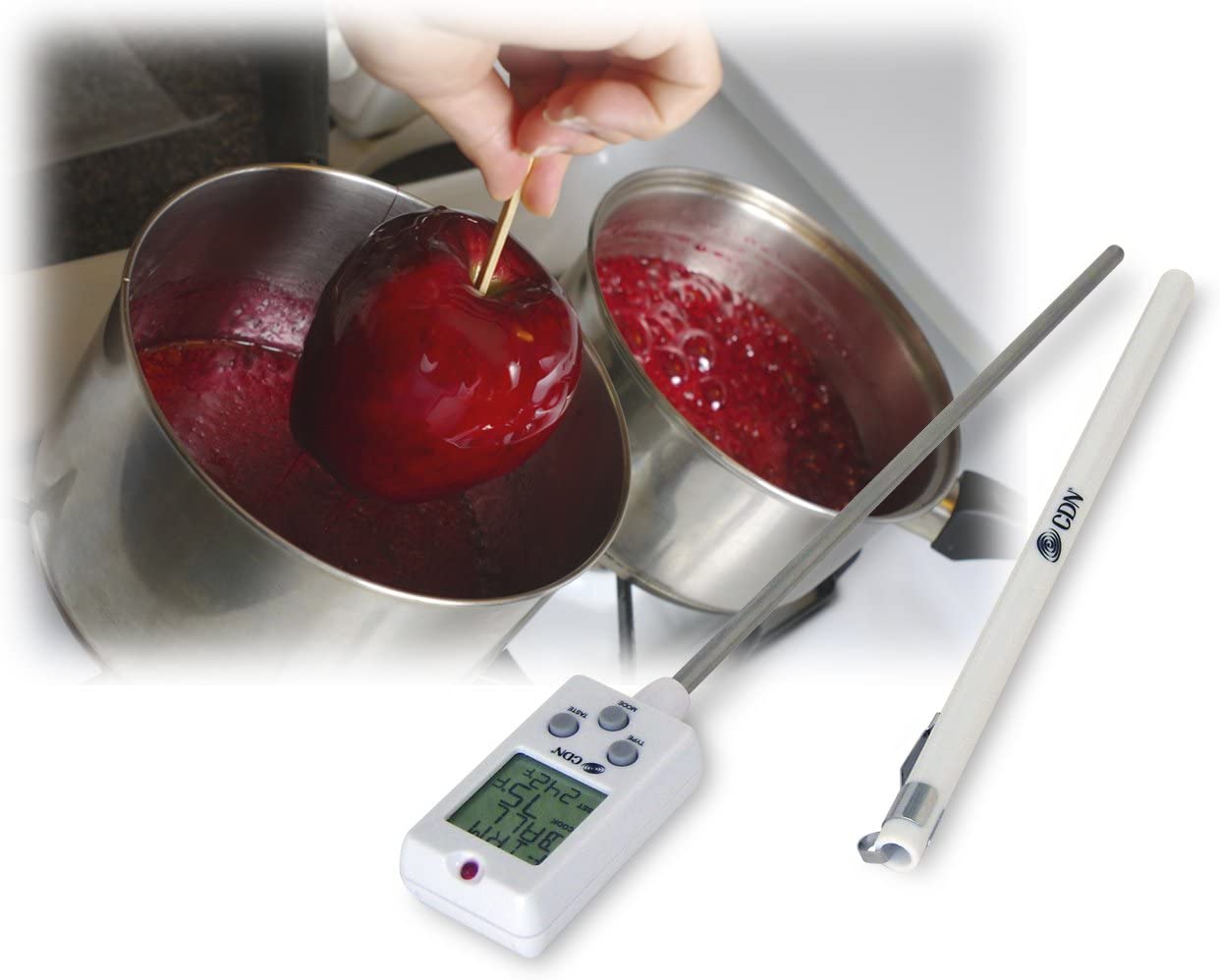 Thermomètre numérique à bonbons    - CDN - Thermomètre à bonbon et friture - 