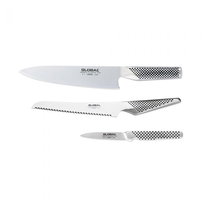 Ensemble de couteaux Global G-26115 - 3 pièces    - Global - Couteau de Chef - 