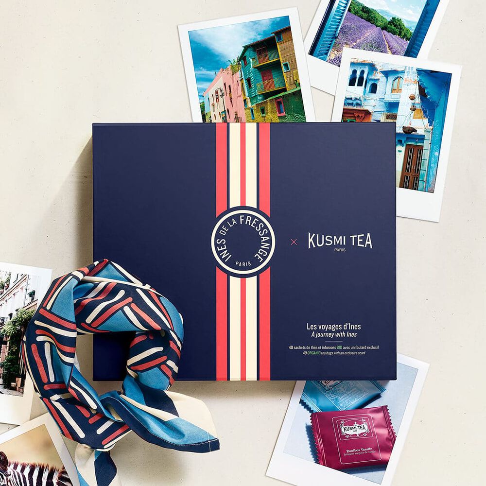 Coffret bio - Les voyages d'Ines    - Kusmi Tea - Thé et infusion - 