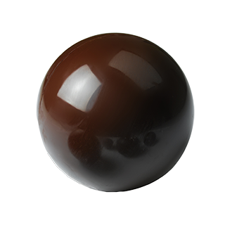 Moule demi sphères 12.5cm diam #B3    - Cacao Barry - Moule pour chocolat - 
