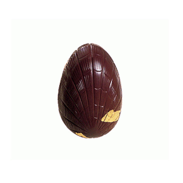 Moule pour chocolat en polycarbonate - #J5 - œuf Strié 10cm    - Cacao Barry - Moule pour chocolat - 