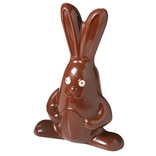 Moule pour chocolat en polycarbonate - Lapin #R29    - Cacao Barry - Moule pour chocolat - 