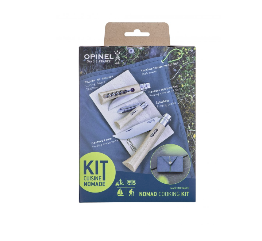 Opinel - Kit Cuisine Nomade    - Opinel - Couteau de table - 