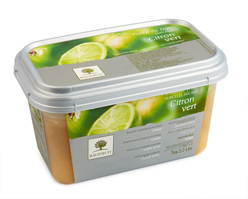 Purée de Citron Vert Surgelé 1kg    - Ravifruit - Purée de fruit - 