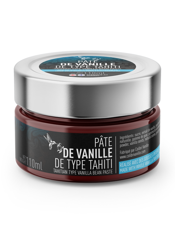Pâte de vanille de type Tahiti d'Indonésie (110ml)    - Colibri Vanille - Vanille - 