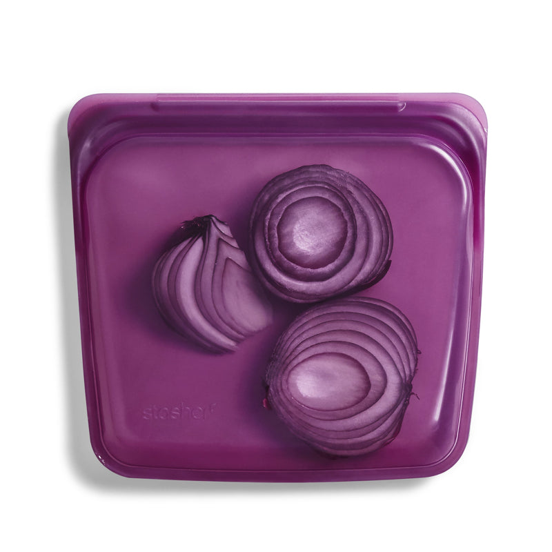 Sac à Sandwich réutilisable 450ml Violet*   - Stasher - Boîte à repas - SB01377DU