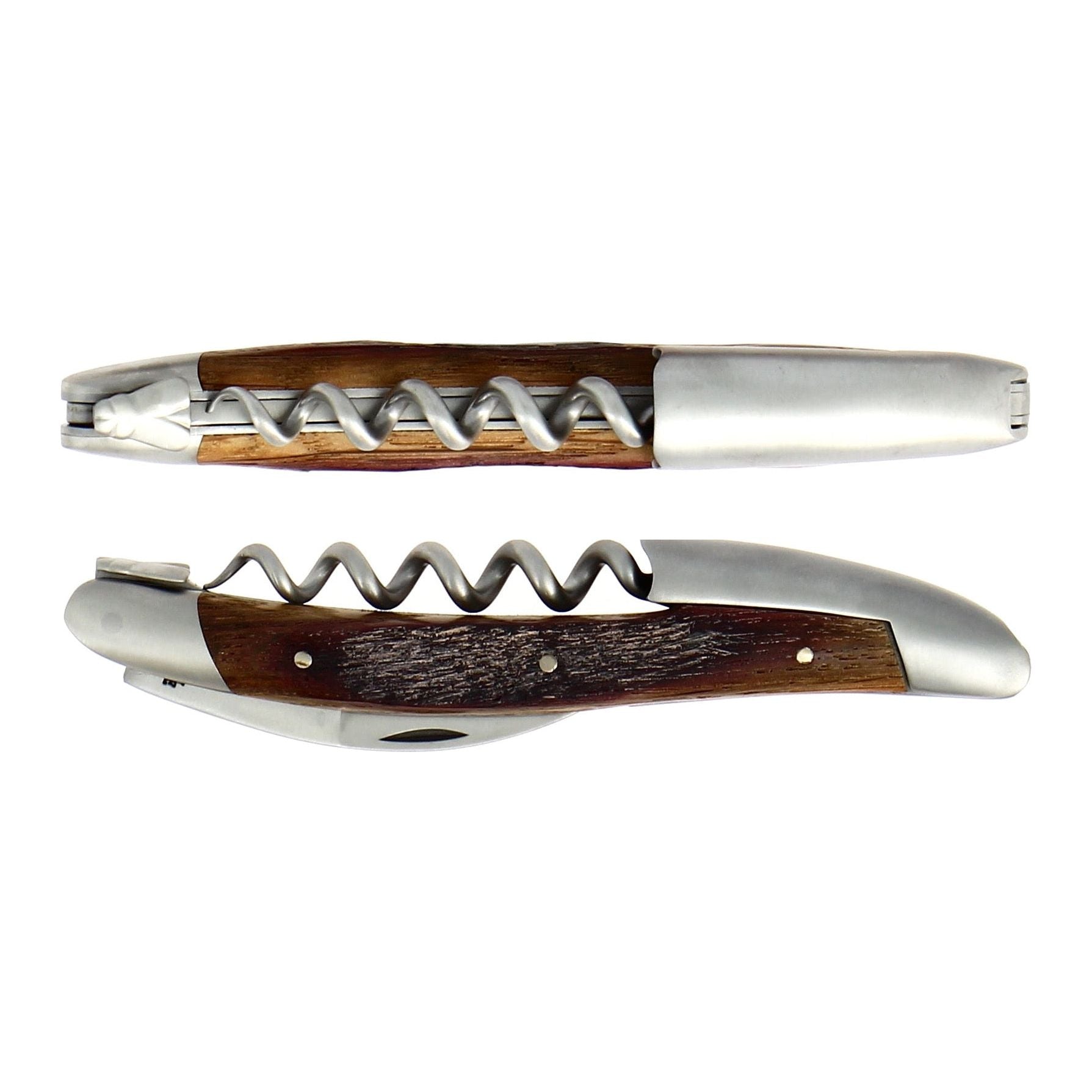 Tire-bouchon - Couteau de Sommelier Chêne de barrique – Laguiole