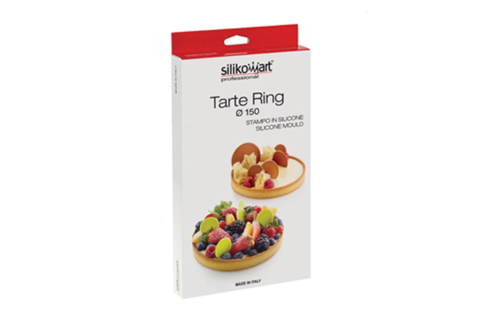 Cercle à Tarte perforé - Tart Ring15    - SilikoMart - Cercle à tarte - 