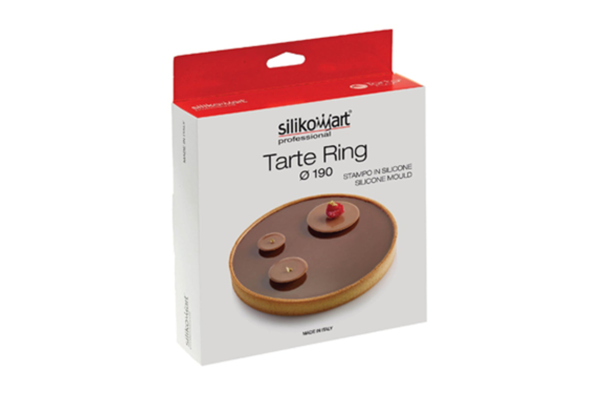 Cercle à Tarte perforé - Tart Ring19    - SilikoMart - Cercle à tarte - 
