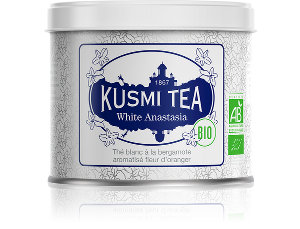 Thé Blanc Anastasia - Boîte métal 90g    - Kusmi Tea - Thé et infusion - 