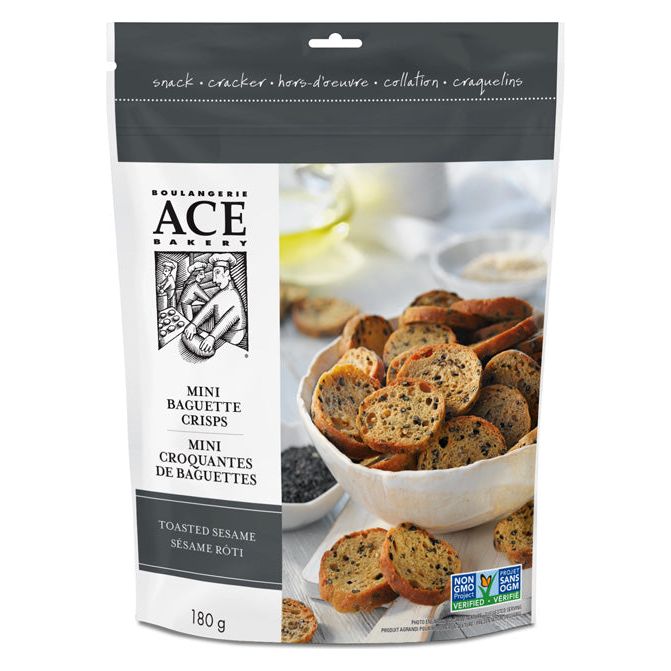 Mini Baguettes croquantes au Sésame Rôti Boulangerie Ace Bakery