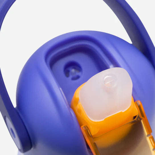 Bouteille Bleu à paille Flip pour enfants    - Zoku - Bouteille d'eau - 