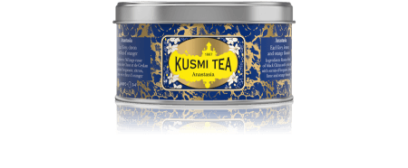 Les Essentiels - Assortiment de 5 boîtes métal de 25 gr    - Kusmi Tea - Thé et infusion - 