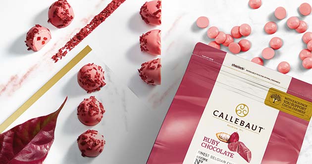 Chocolat de couverture RUBY 33% cacao    - Callebaut - Chocolat au lait - 