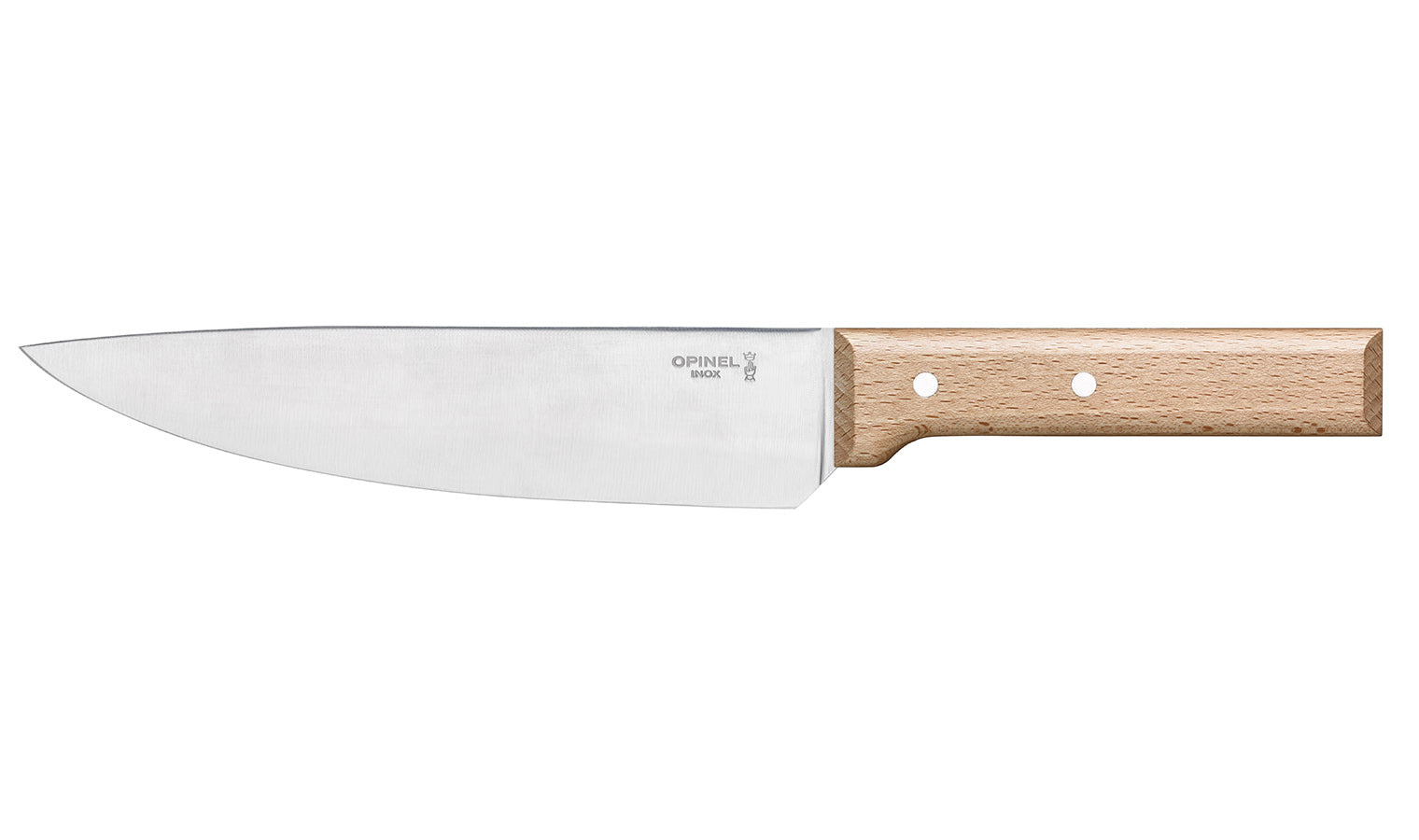 Opinel - Couteau de chef N°118 multi usage en hêtre    - Opinel - Couteau de Chef - 