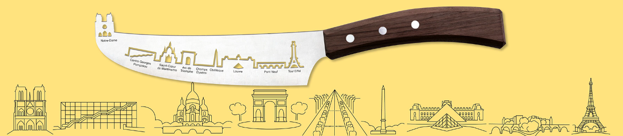 Couteau à Fromage Paris    - PanoramaKnife - Couteau à fromage - 