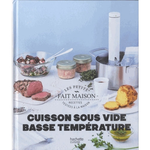 Cuisson sous-vide - Basse Température    - Hachette Ed. - Livre de cuisine - 