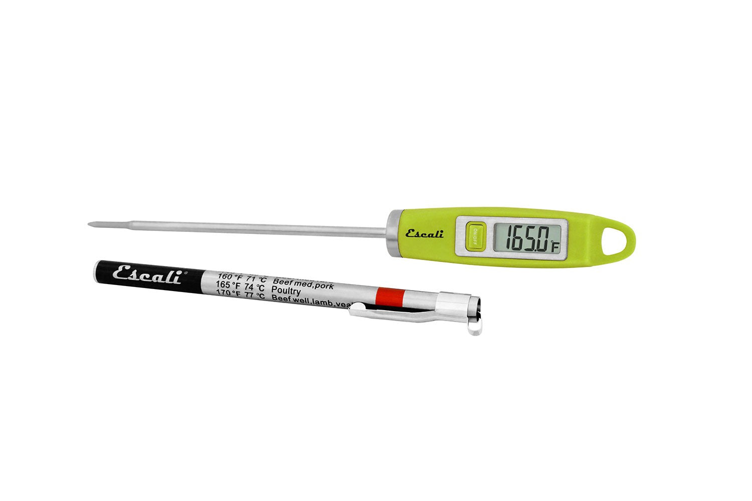 Thermomètre digital Gourmet Vert   - Escali - Thermomètre de cuisine - DH1-G