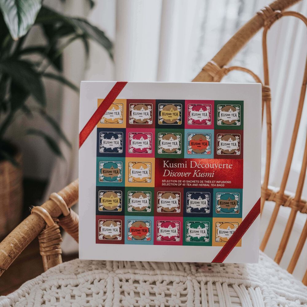 Kusmi Discovery Set - Assortment of 45 tea and herbal tea bags