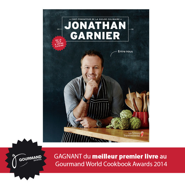 Entre Nous du Chef Jonathan Garnier    - La Guilde Culinaire - Livre de cuisine - 