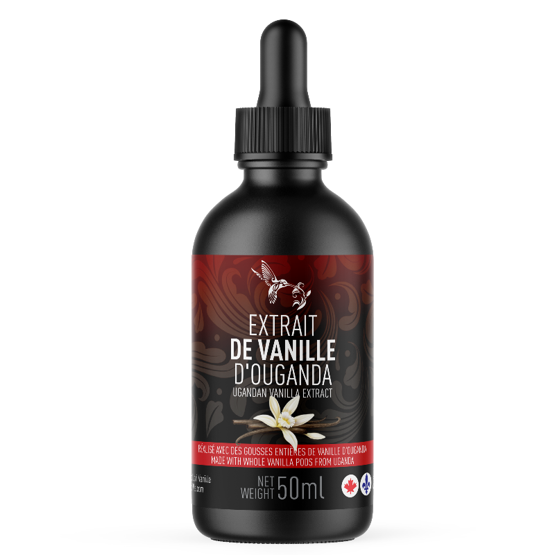 Extrait de vanille d'Ouganda * 50 ml   - Colibri Vanille - Vanille - 628634186053