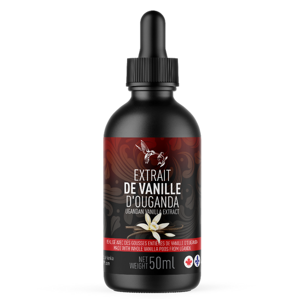 Extrait de vanille d'Ouganda * 50 ml   - Colibri Vanille - Vanille - 628634186053