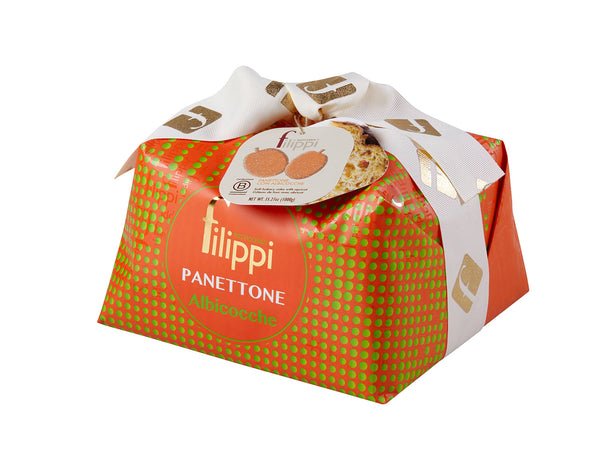 Panettone aux abricots 500g    - Filippi Pâtisserie - Panettone - 