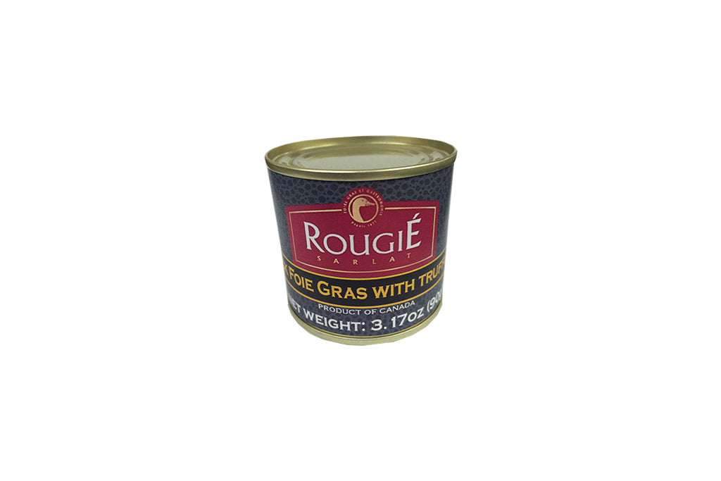 Bloc de foie gras de canard avec Truffes 90 gr    - Rougié - Foie gras - 