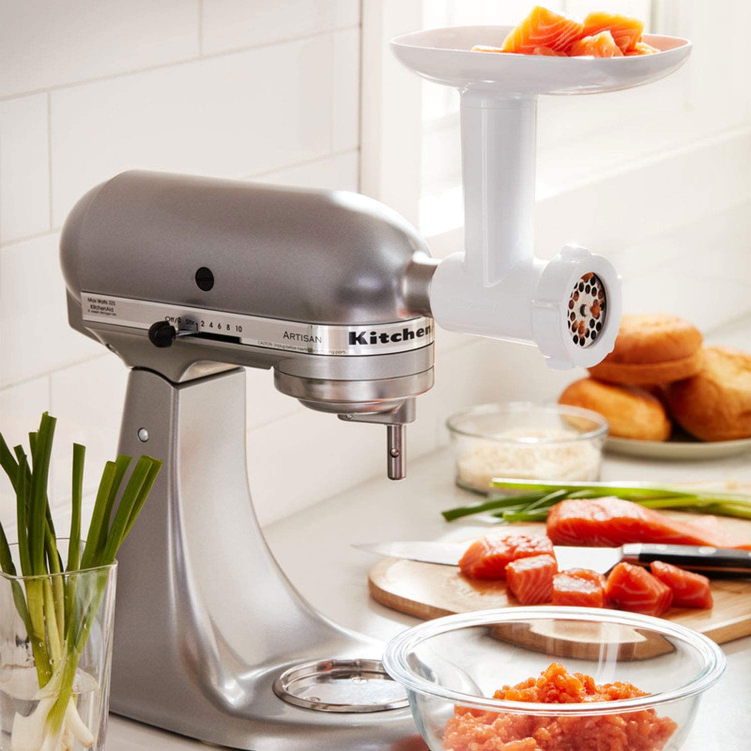 Food Grinder Attachment – Kitchenaid – La Guilde Culinaire