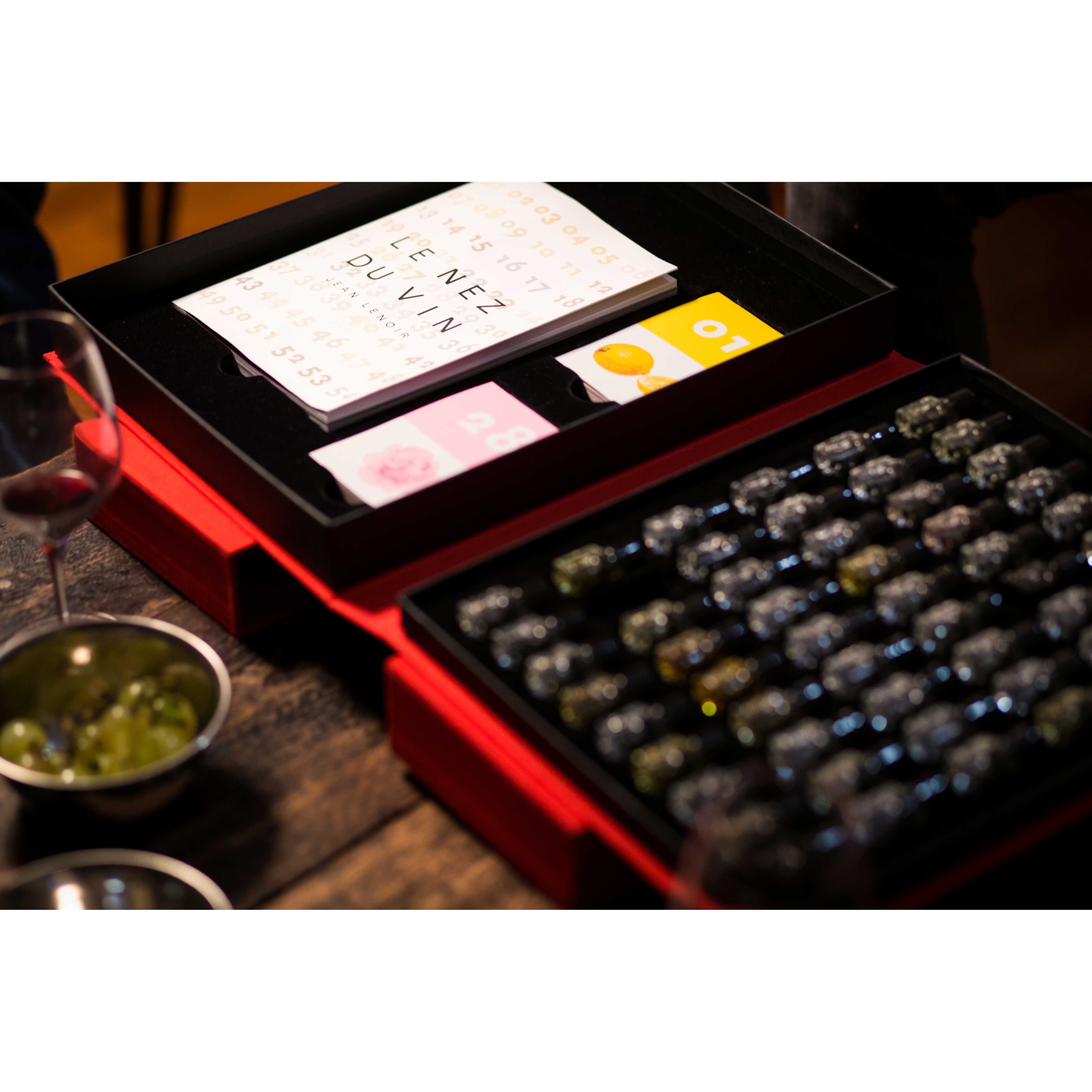 The Masterkit 54 aromas – Le Nez du Vin – La Guilde Culinaire