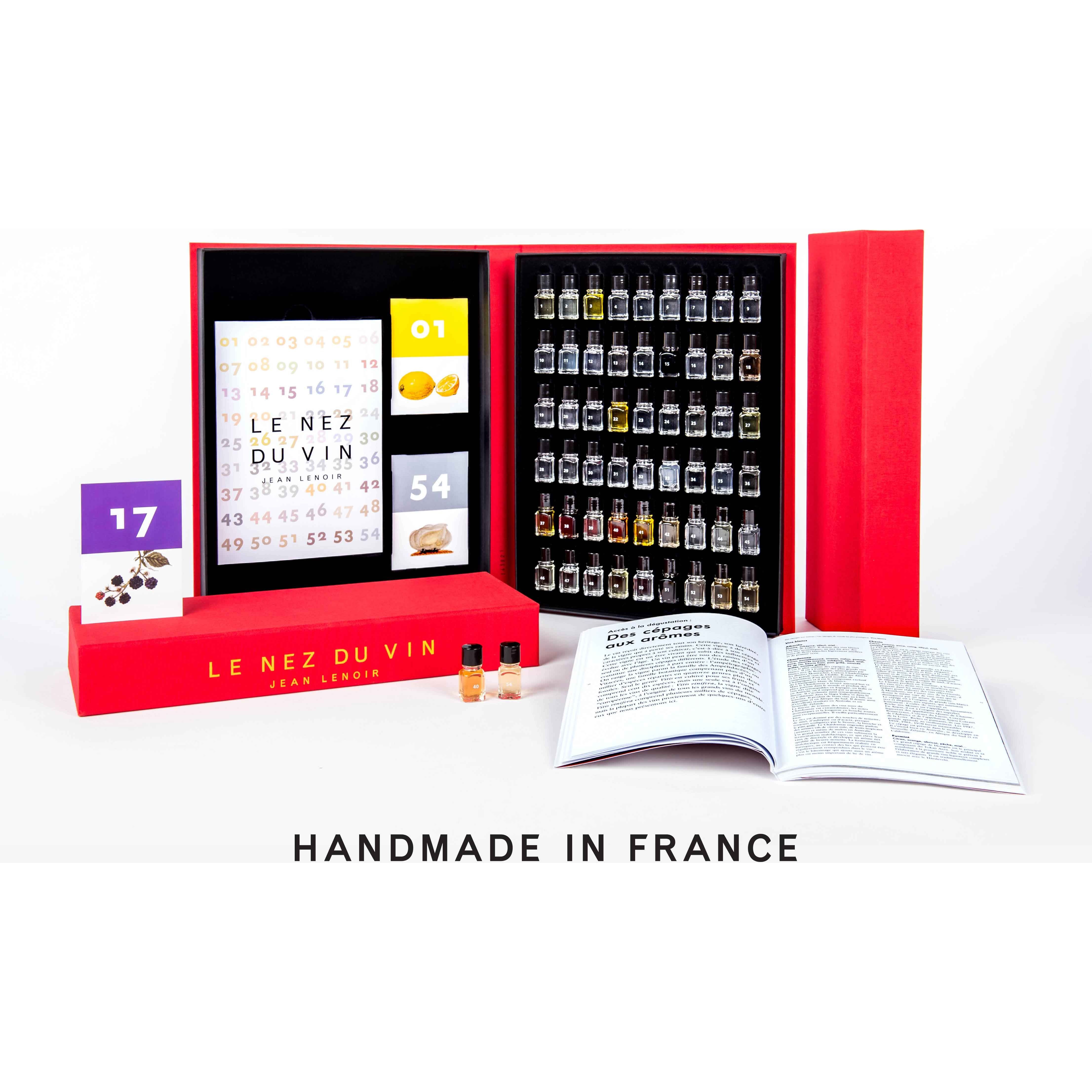 The Masterkit 54 aromas – Le Nez du Vin – La Guilde Culinaire