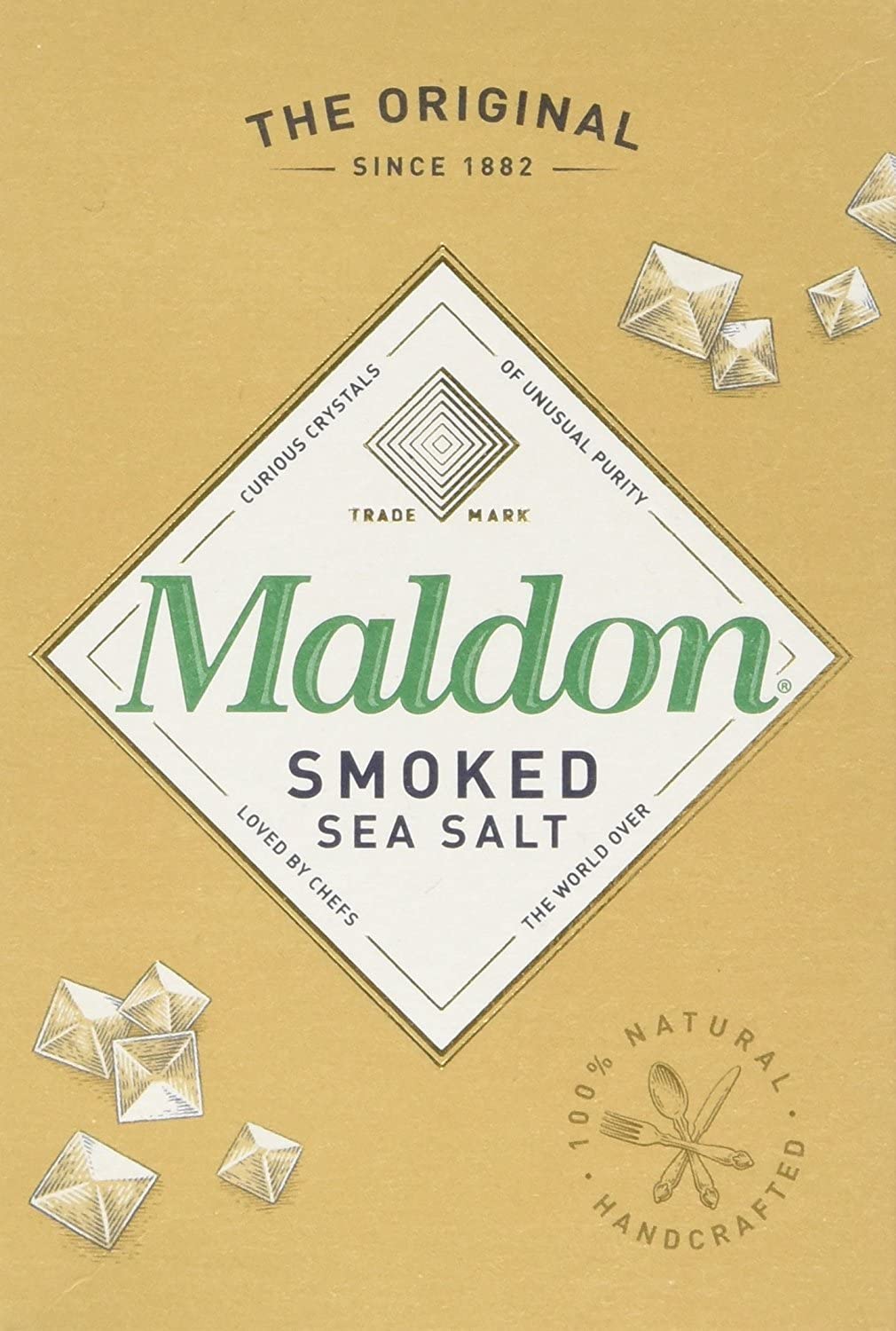 Flocons de sel de mer Maldon fumé - 125G    - Maldon - Sel - 