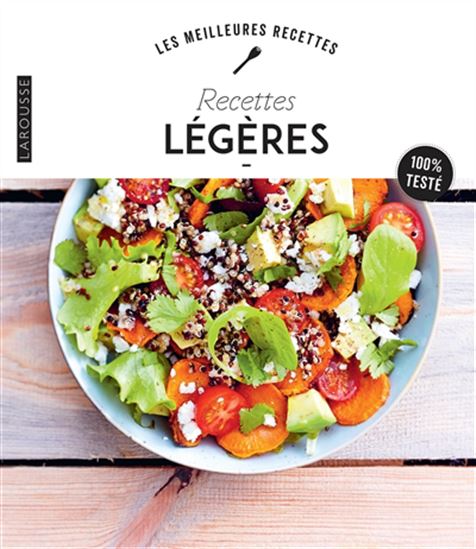 Recettes légères    - Larousse Ed. - Livre de cuisine - 