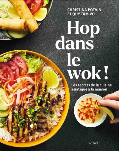 Hop dans le wok!    - Cardinal Ed. - Livre de cuisine - 