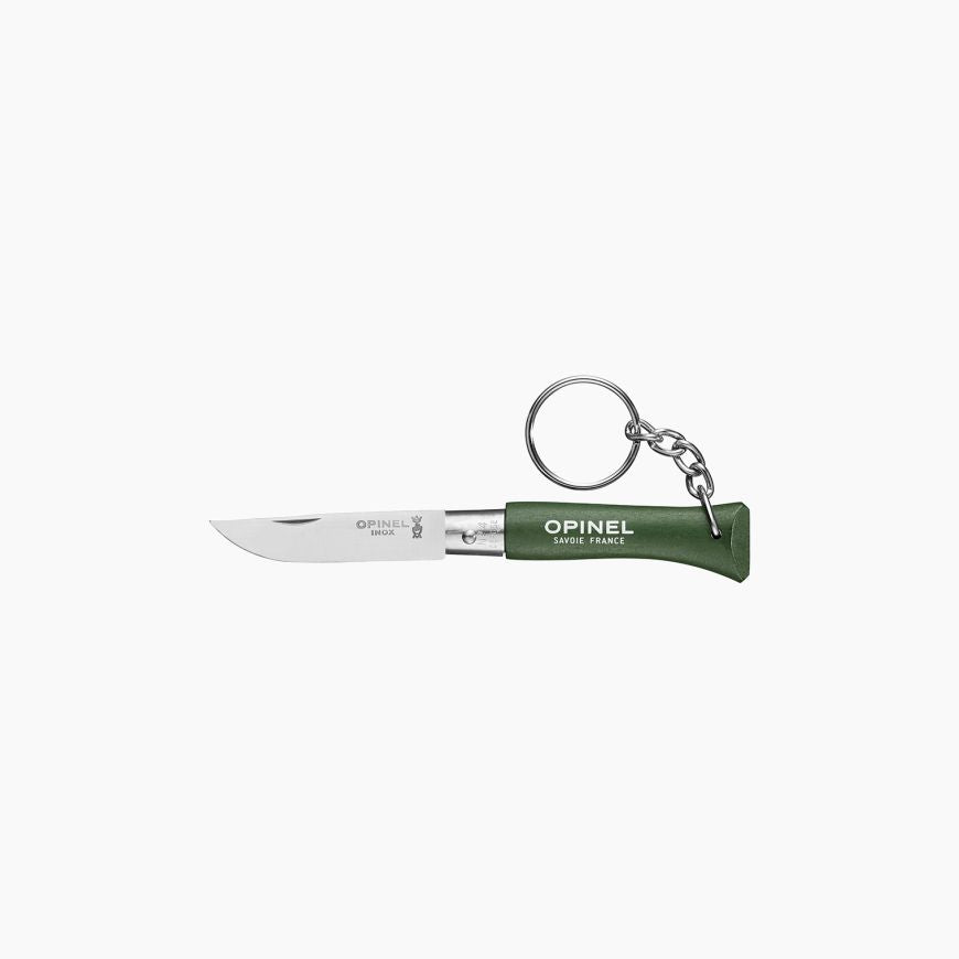 Opinel - N°04 Couteau Porte-Clés - Colorama Vert   - Opinel - Couteau de poche - 002054