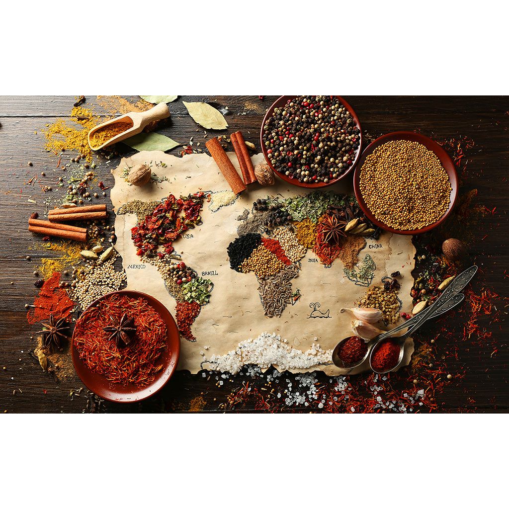 TECHNIQUES DE BASE : LE TOUR DU MONDE DES ÉPICES ET HERBES AROMATIQUES ...